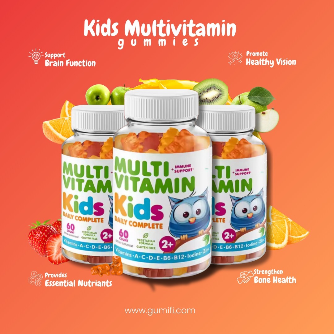 Gumifi Halal Kids Multivitamins | 60 Gummies